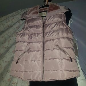 Ci Sono Faux Fur puffer jacket